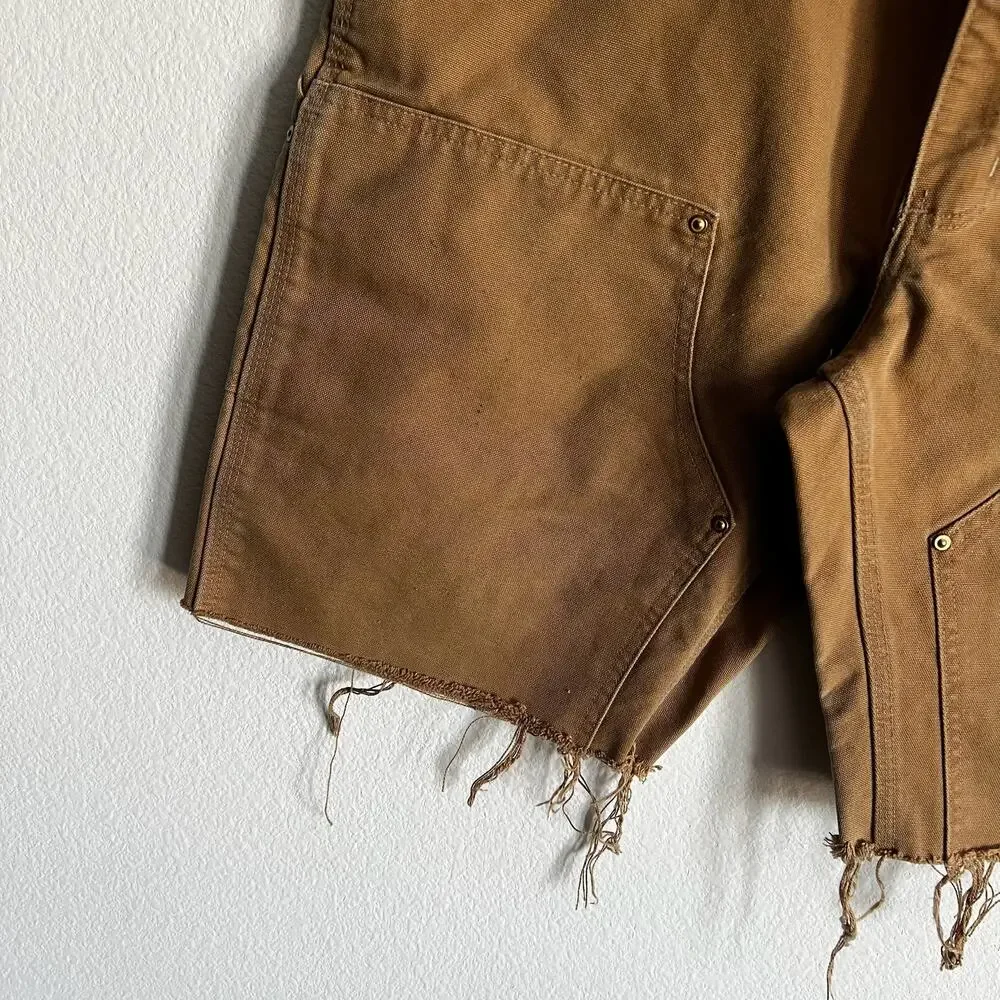 Carhartt brown double knee work wear carpenter pants